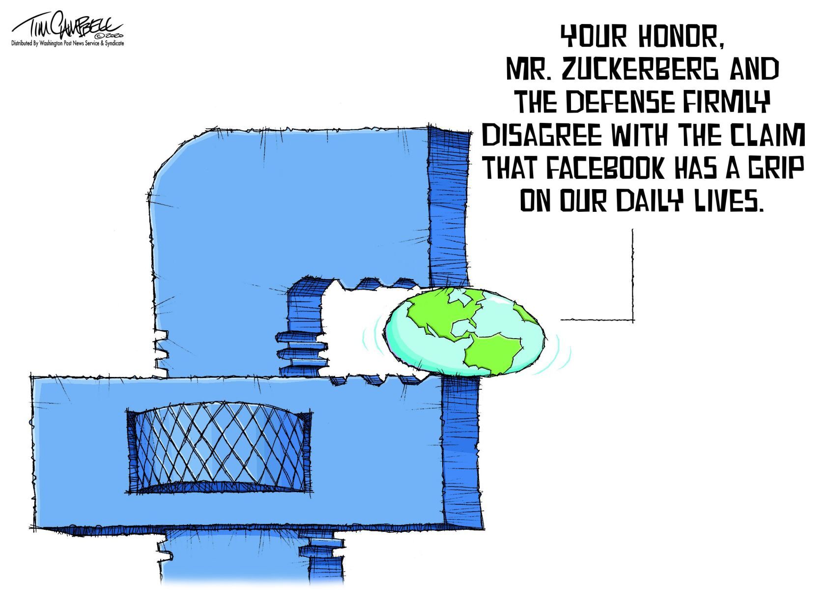 Tim Campbell Editorial Cartoons